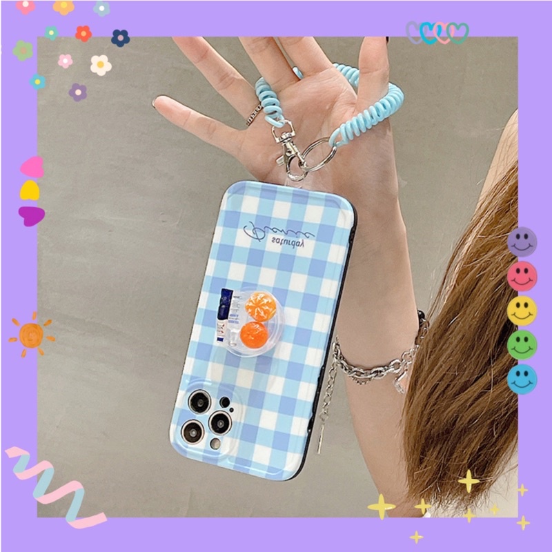 Dây lò xo đeo tay gắn ốp điện thoại/airpods/chìa khoá 🔒 chống thất lạc