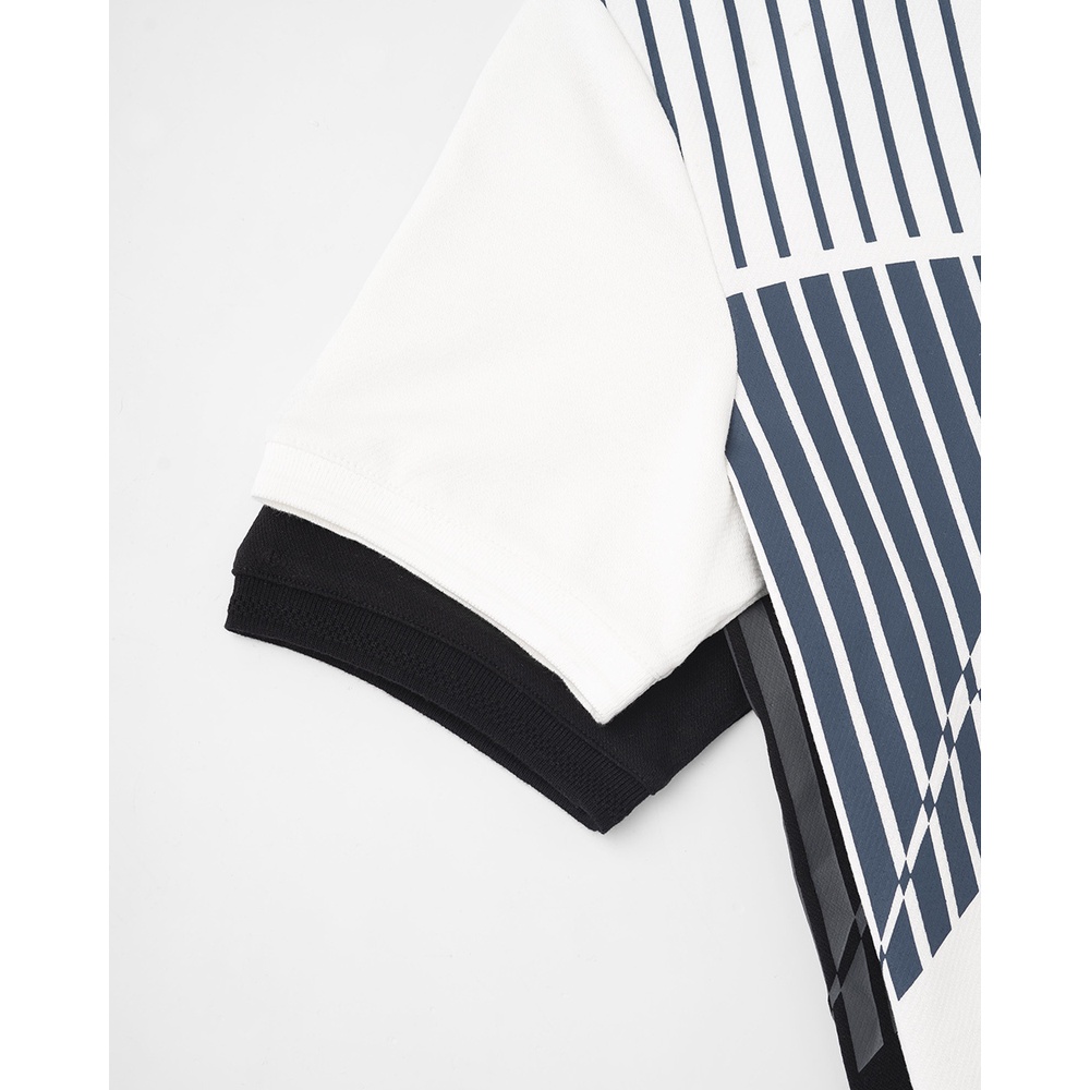 Áo polo nam BEN & TOD R1300BB240 vải cotton 4 chiều, cao cấp, họa tiết, dày dặn, thoải mái OUTLET 289