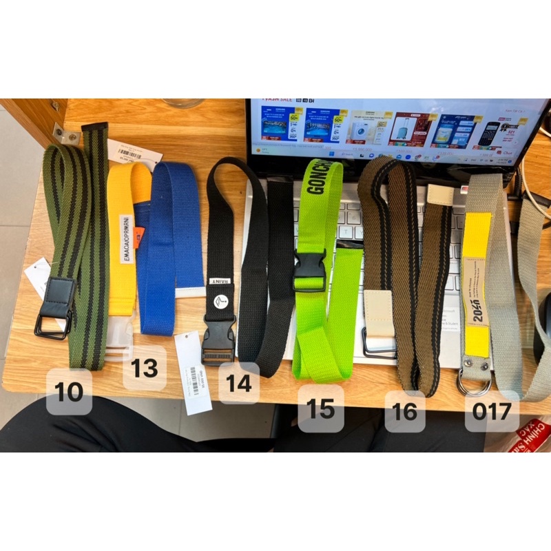 Thắt lưng, dây nịt quần, đai lưng cho bé 10-35kg Dây lưng trẻ em bé trai bé gái  dây da dây dù SUBIN KIDS