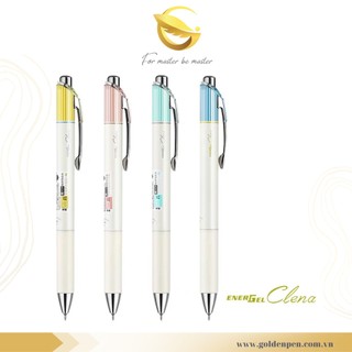 [HÀNG CHÍNH HÃNG] Bút Mực Gel Energel Clena Pentel BLN75L 0.5mm