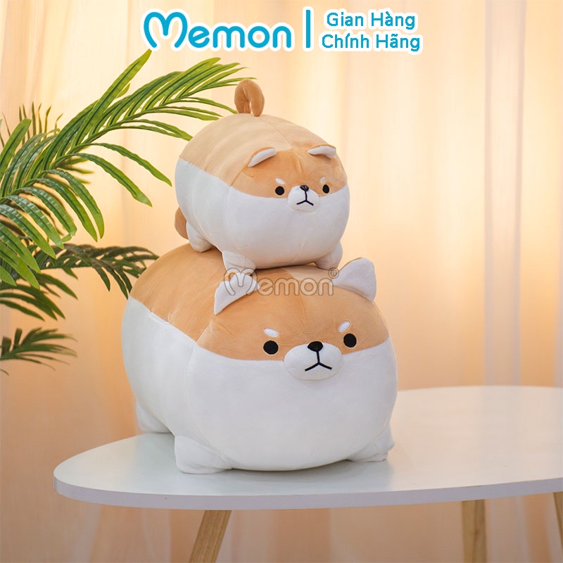 Gấu Bông Corgi Tròn Cao Cấp Memon