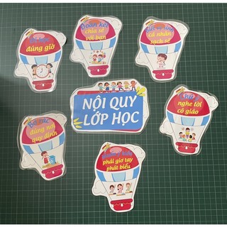 Nội quy lớp học khí cầu
