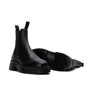 Chunky Boots Chất Liệu da cao cấp by LOHA