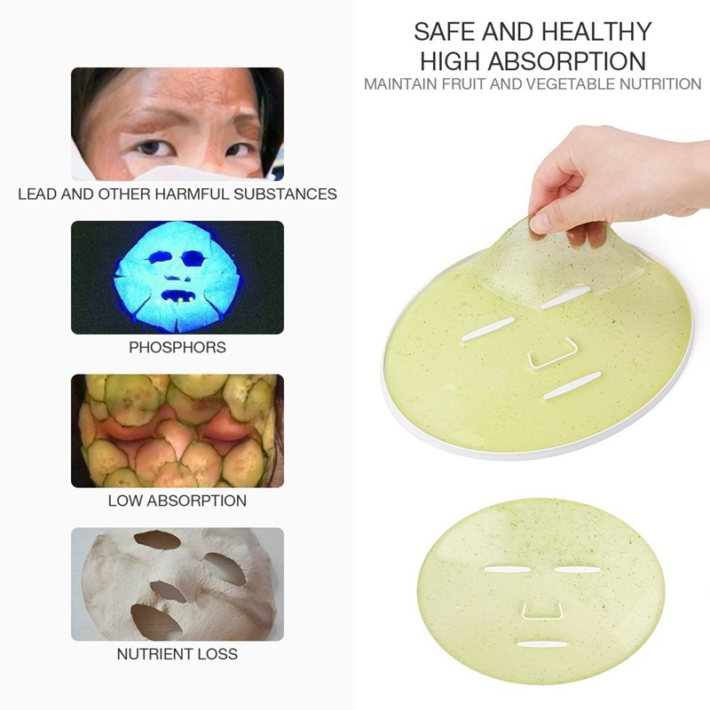 Bộ 32 Mặt Nạ Viên Nén Bổ Sung Collagen Chống Nếp Nhăn Và Lão Hóa DIY