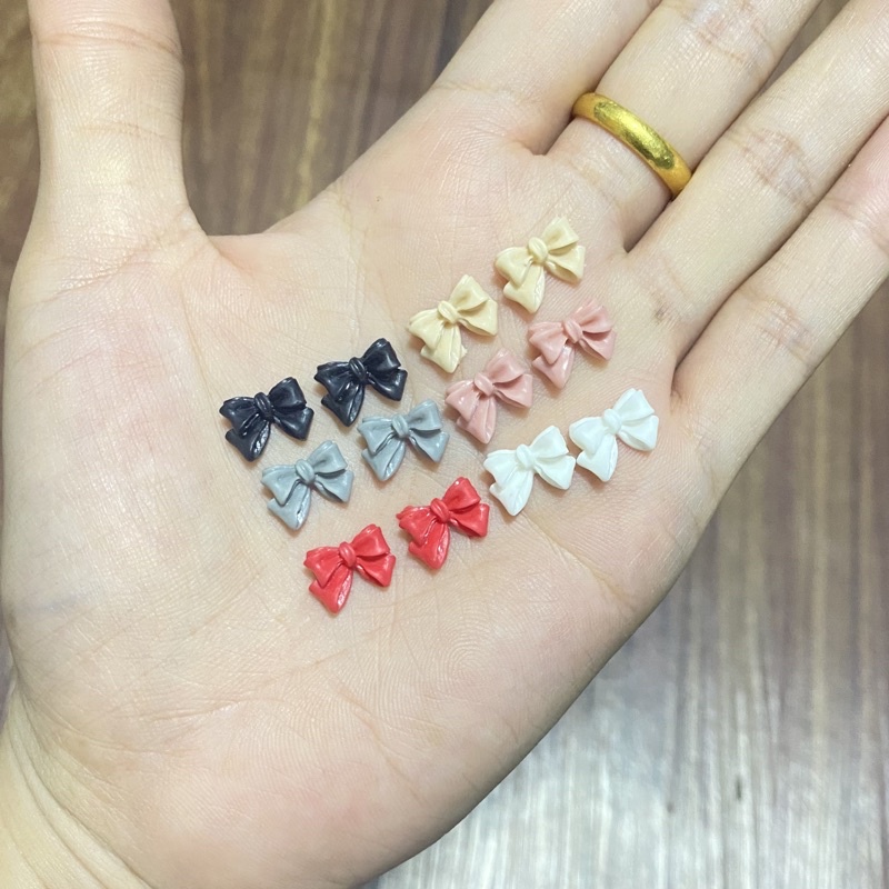 Sỉ 10 cái nơ nhựa làm nail