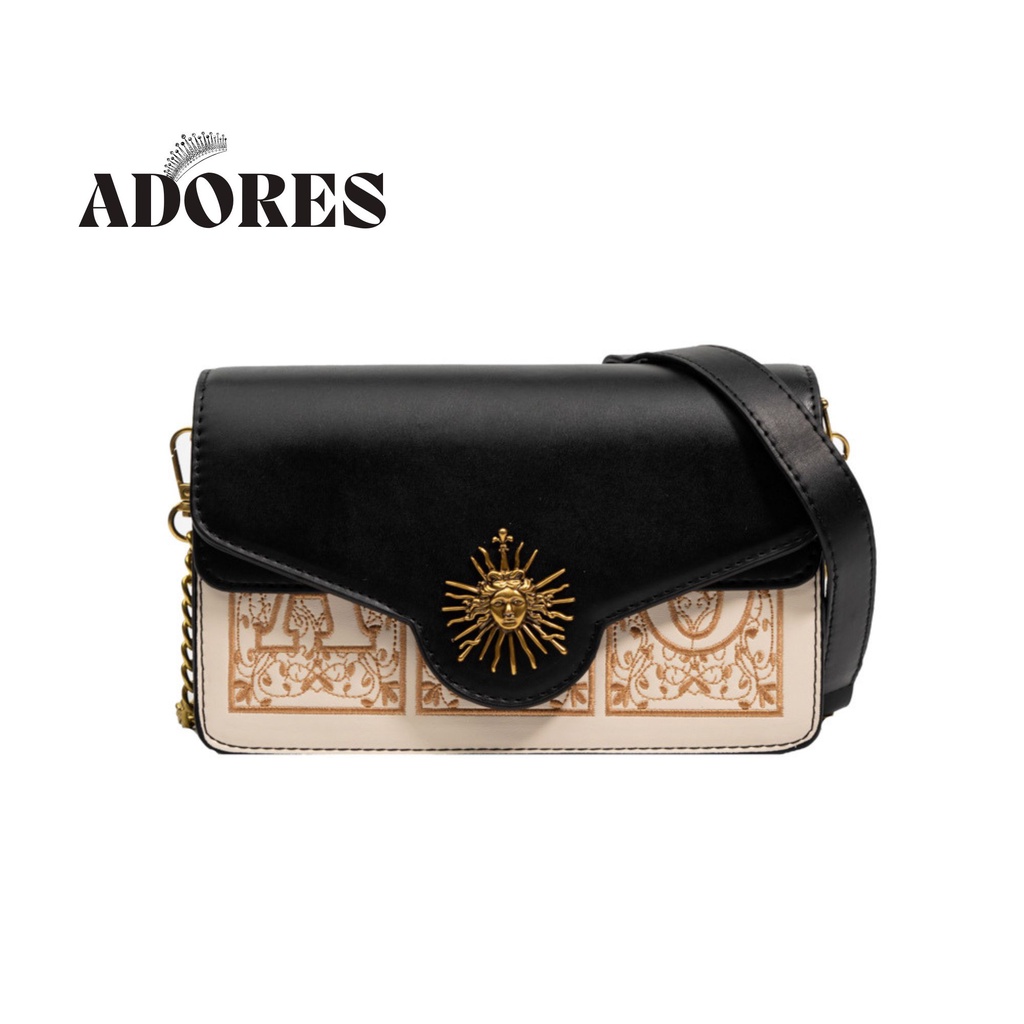 Túi xách nữ vintage thêu đeo chéo đeo vai Hàn Quốc B31