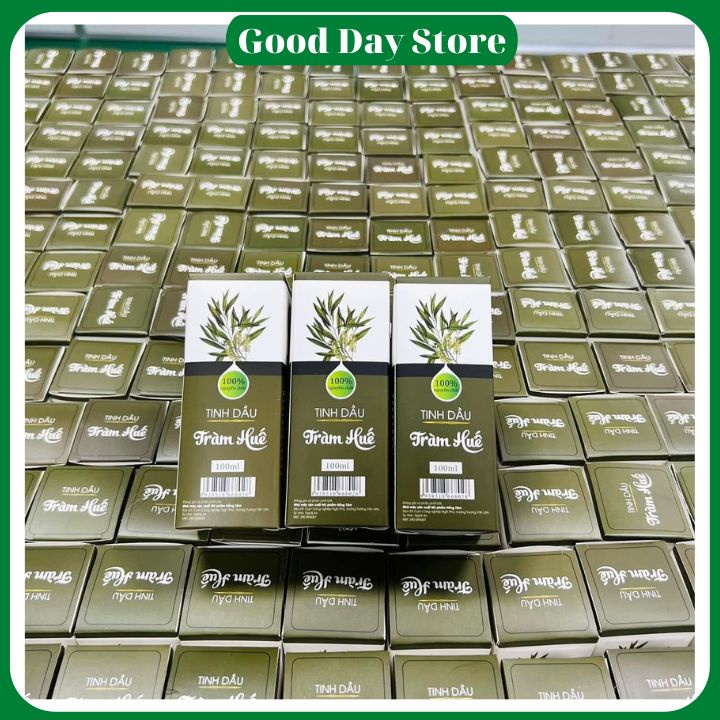 [ COMBO 5 CHAI ] Tinh dầu tràm Hồng Tâm nguyên chất loại 100ml,dầu tràm cho bé và trẻ sơ sinh - Shop Good Day Store