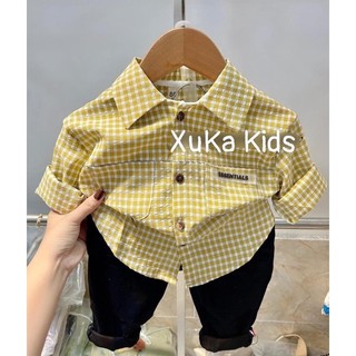 (10-22kg) áo sơ mi quần jean