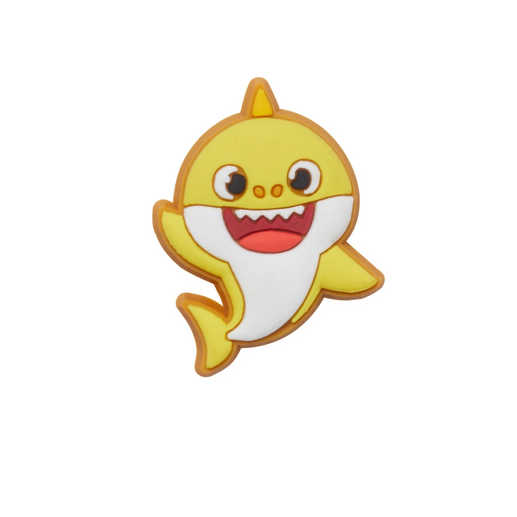 Sticker nhựa jibbitz gắn dép unisex CROCS Baby Shark 10007934 1 pcs