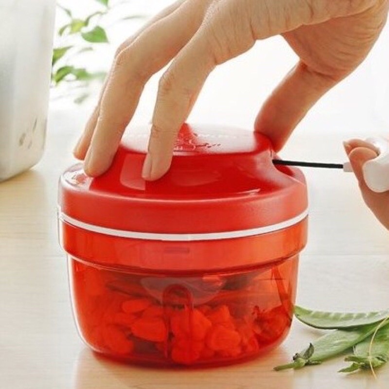 thanh lý máy xay cầm tay turbo chopper tupperware