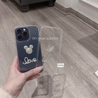 Ốp Trong Suốt Đính Đá Lấp Lánh