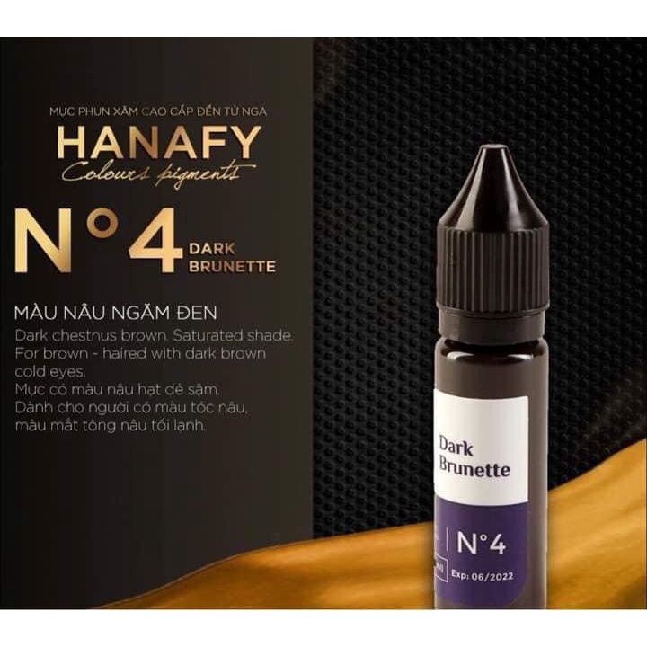 Mực Phun Xăm Hanafy Chính Hãng Chuyên Đi Sợi Hairstroke Siêu Nét