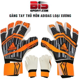 Găng Tay Thủ Môn Adidas Loại F1 - Có Xương Hỗ Trợ Ngón Tay Chống Lật - Màu Cam