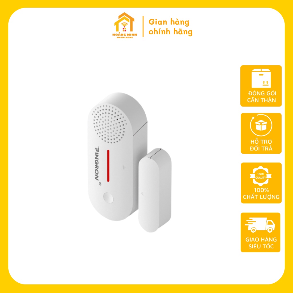 Thiết Bị Chống Trộm Báo Động Cảm Biến Cửa Wifi, Chống Trộm Gắn Cửa Hỗ Trợ Điều Khiển Bằng Điện Thoại