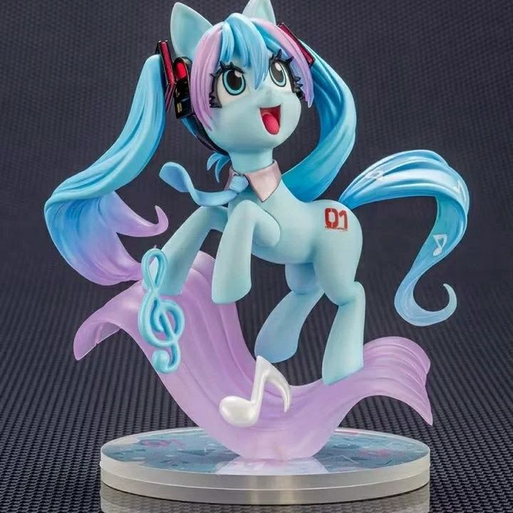 Mô Hình Đồ Chơi Nhân Vật Hatsune Miku Trong Phim Hoạt Hình "My Little Pony"