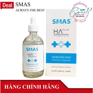 Serum smas ha plus hỗ trợ dưỡng ẩm sáng da 100ml