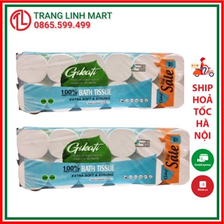 Giấy vệ sinh Gikati dây 12 cuộn