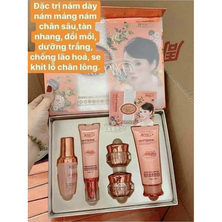 Kem Hoàng Cung Cam Sét 5 Món 𝘁𝗿𝗶̣ 𝗻𝗮́𝗺 , 𝘁𝗮̀𝗻 𝗻𝗵𝗮𝗻𝗴 , 𝘁𝗿𝗮̆́𝗻𝗴 𝗛𝗼̂̀𝗻𝗴 𝗧𝘂̛̣ 𝗡𝗵𝗶𝗲̂𝗻