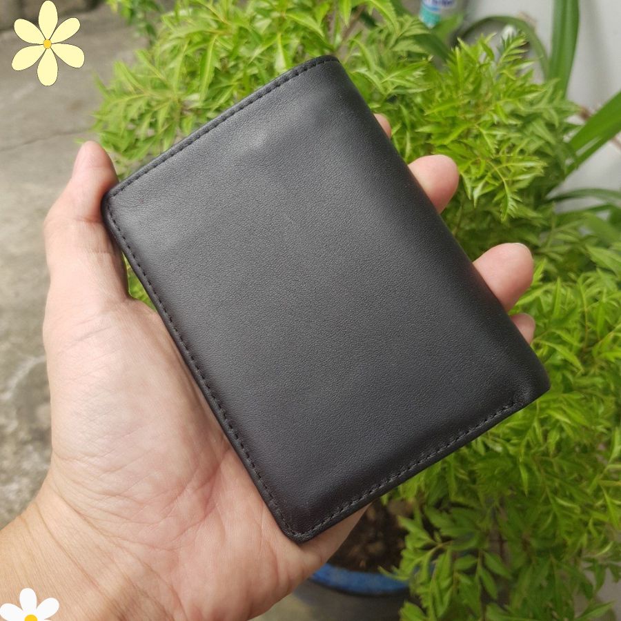 Ví Nam Đứng Gập Đôi Thiết Kế Đơn Giản - Bóp Da Cao Cấp DUNGBO -  karro_shop