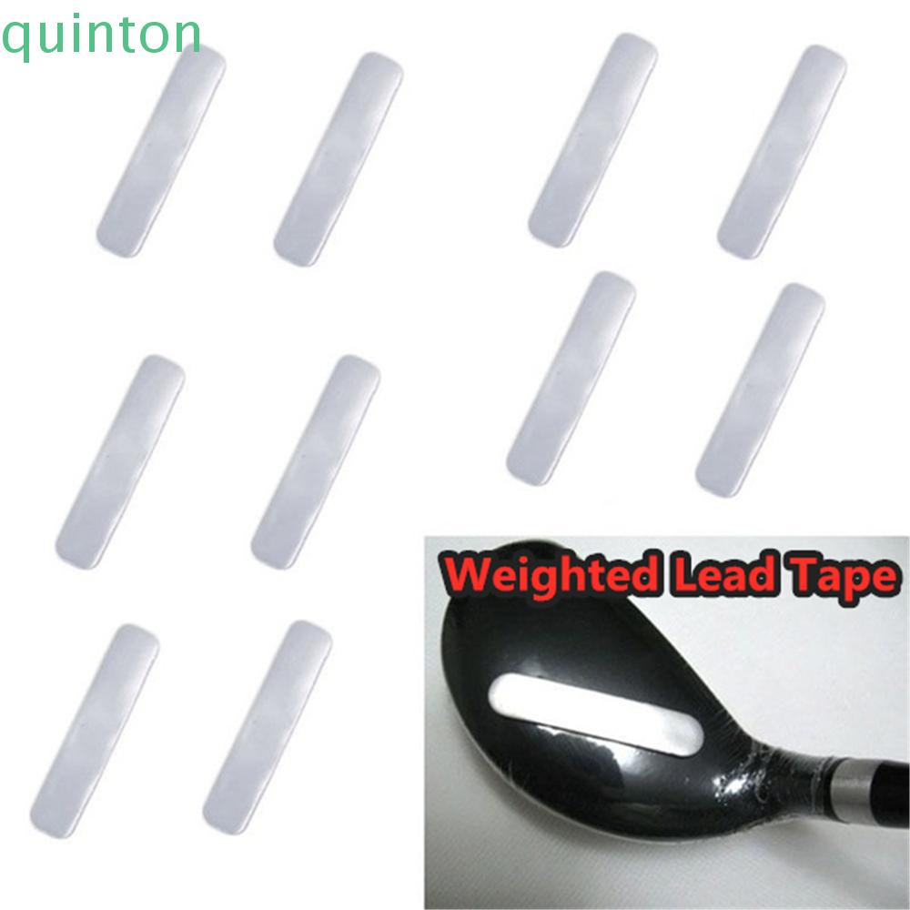 Set 10 miếng dán điều chỉnh cân bằng đầu gậy đánh golf bằng chất liệu chì