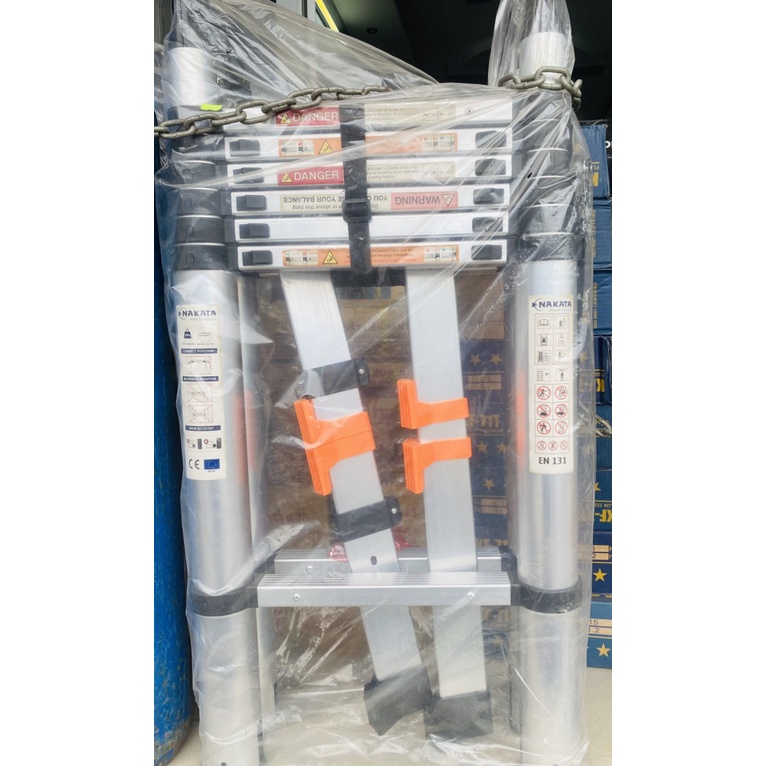 Thang nhôm rút đôi Nakata en131 ( 5M6 )  ( hàng chính hãng)