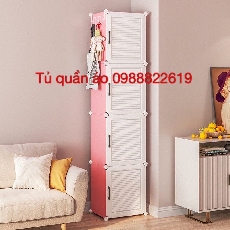 Tủ đựng túi xách, quần áo, đồ chơi, decor lắp ghép đa năng. kích thươc 1 ô lắp cao 45cm rộng 42cm sâu 32cm để đồ gấp.
