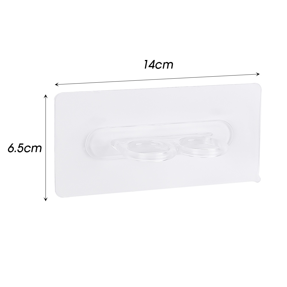 Giá Đỡ Chai Lọ Hai Lỗ Trong Suốt Chống Nước Chịu Tải Nặng Cho Nhà Bếp Nhà Tắm