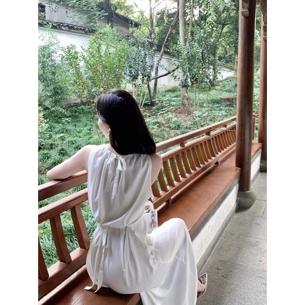 Đầm maxi trơn phong cách tiểu thư sang trọng thời trang nữ hera Z28