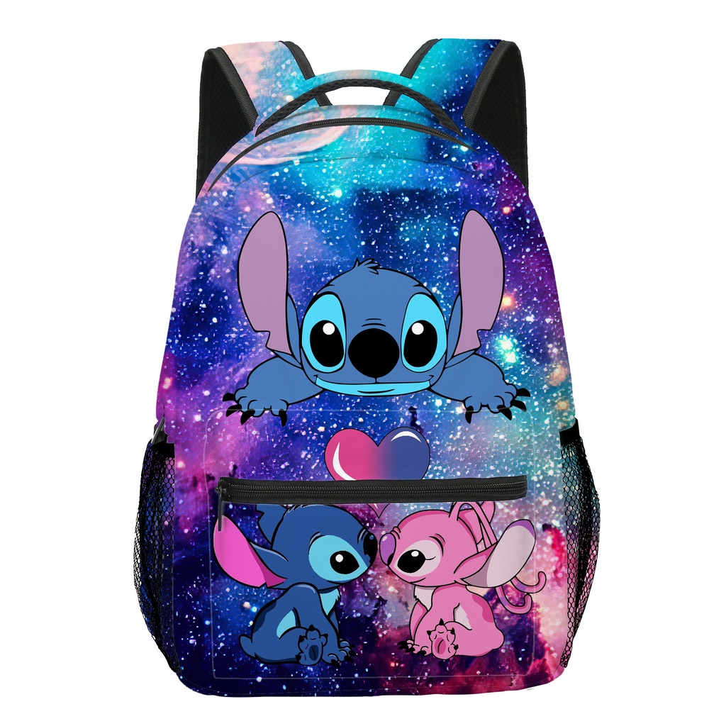 Balo Đi Học In Hình Stitch Dễ Thương Dành Cho Trẻ Nhỏ