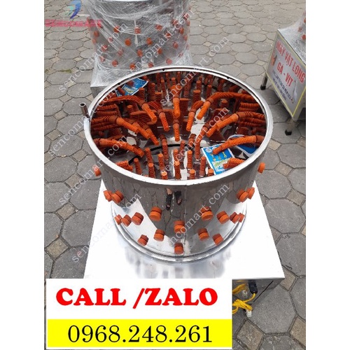 Máy vặt lông gà phi 60 tặng 1 phễu cắt tiết nhỏ inox
