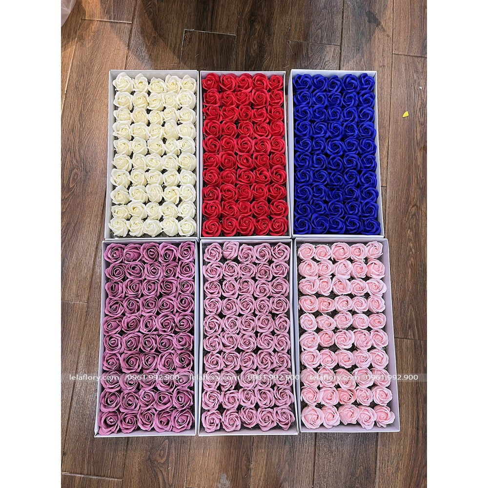 Hoa sáp thơm 3 lớp  ảnh thật shop tự chụp- HHS0002, hoa hồng sáp đẹp hàng Trung