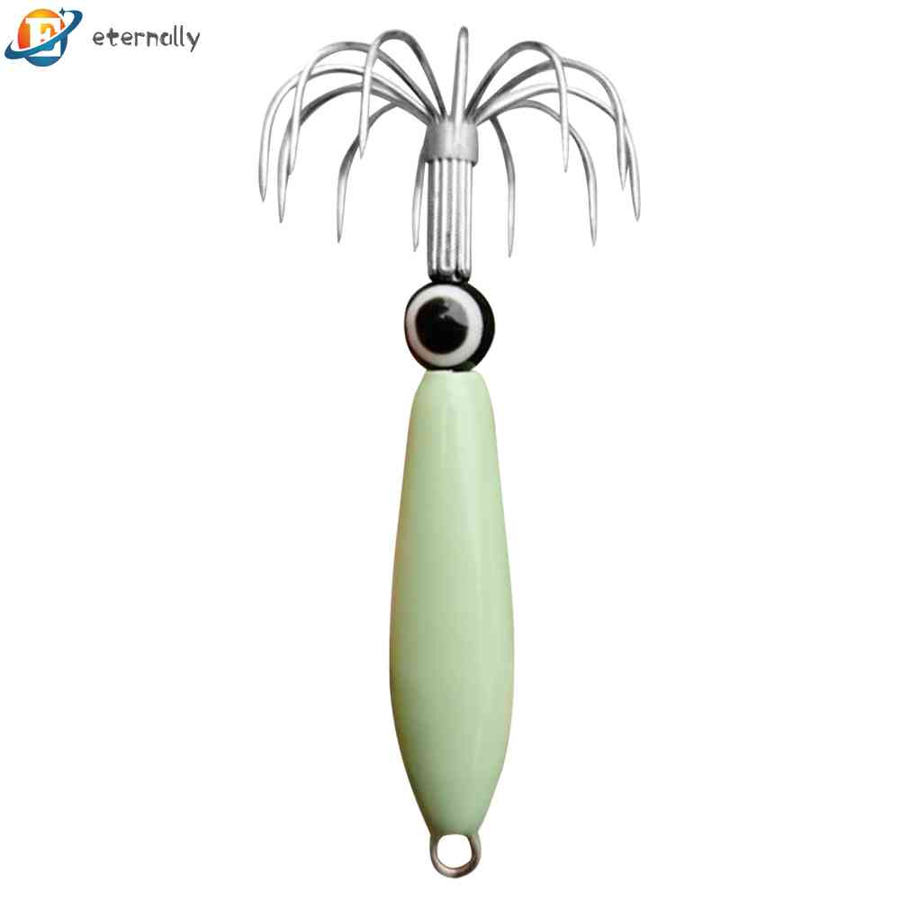 Mồi Giả Câu Cá Hình Mực Phát Quang