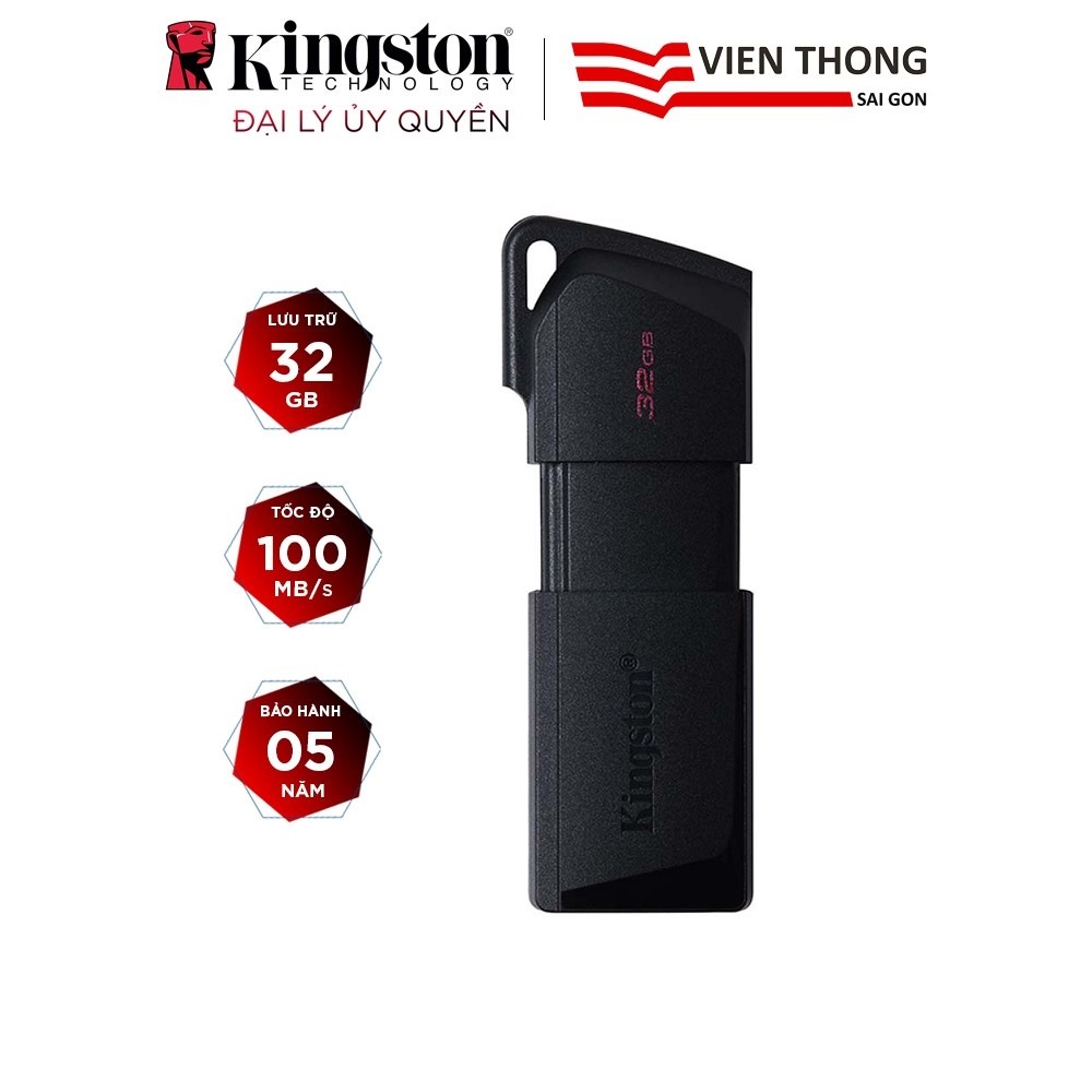 USB 32GB Kingston DataTraveler Exodia M DTXM/32GB (USB 3.2) - Hàng Chính Hãng