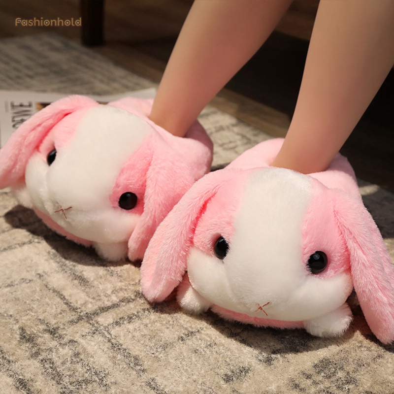 Dép Bông Đi Trong Nhà Hình Thỏ / Chuột Hamster 35-41CM