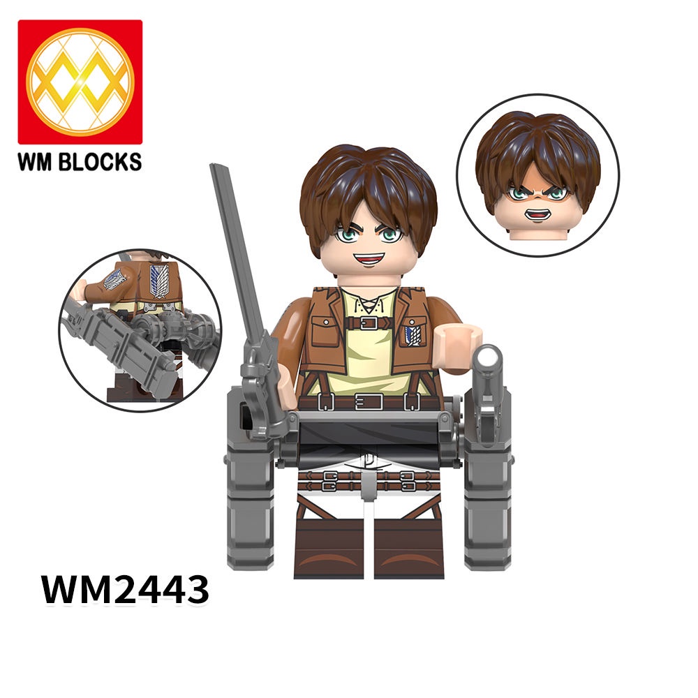 Mới Mô Hình Nhân Vật Phim Attack On Titan WM6148