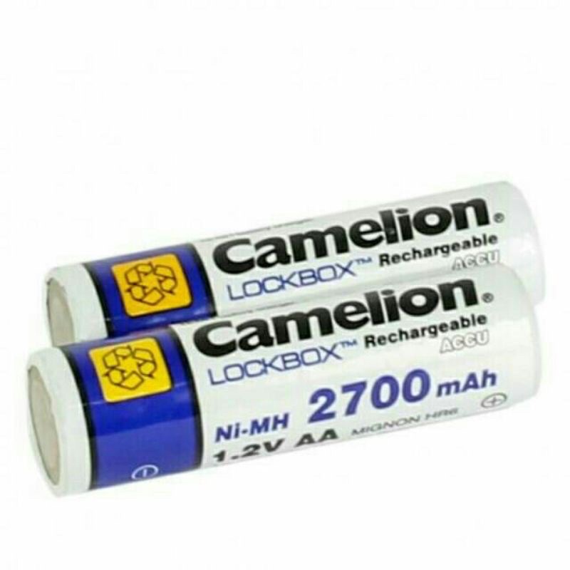 Pin sạc AA  camelion 2700 - AAA  camelion 1100 hàng loại 1