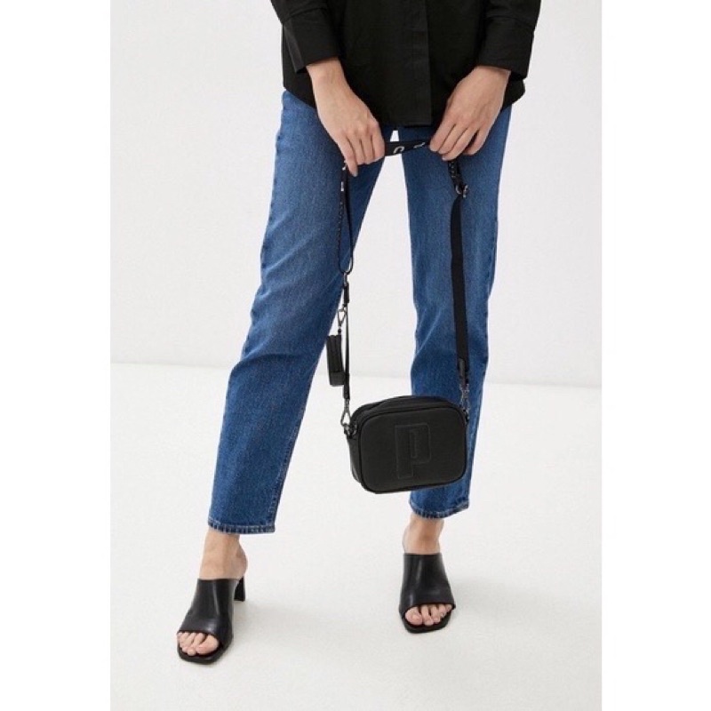 Túi Đeo Chéo P 2023 Kèm Túi Tyddy Mini Chất Liệu Da Si Cao Cấp Chống Thấm - Túi Đeo Chéo VNXK - BÁNH MÌ STORE