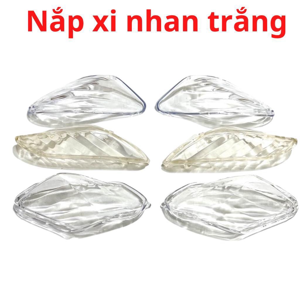 Nắp xi nhan trắng lắp cho xe wave a 110 2017 - 2023 hàng dày dặn bảo hành 1 năm