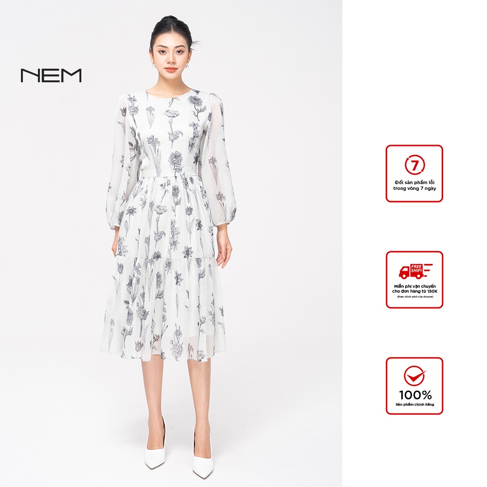 Đầm nữ thiết kế cao cấp NEM Fashion 42242 giá tốt