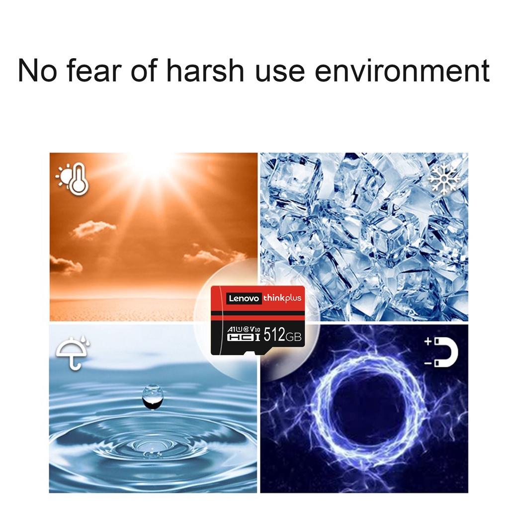 Thẻ nhớ TF 512gb/ 1tb tốc độ cao cho điện thoại kèm đầu đọc và thẻ chuyển đổi micro-sd