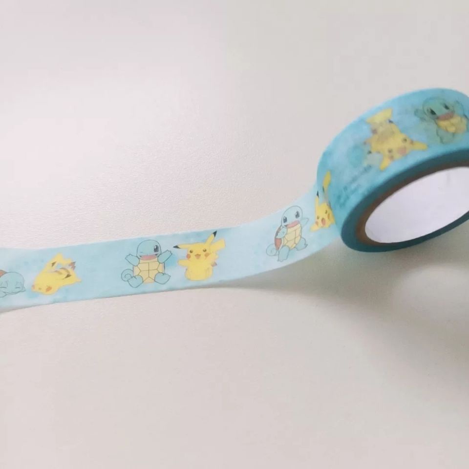 Cuộn Băng Keo Dán 10m Hình Pokemon Pikachu Hóa Trang Diy Cho Bé