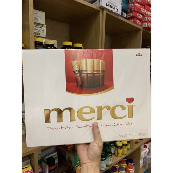 Sô cô la Merci Finest Assortment of European Chocolates hộp 675g  _ Live mua hàng tại Mỹ