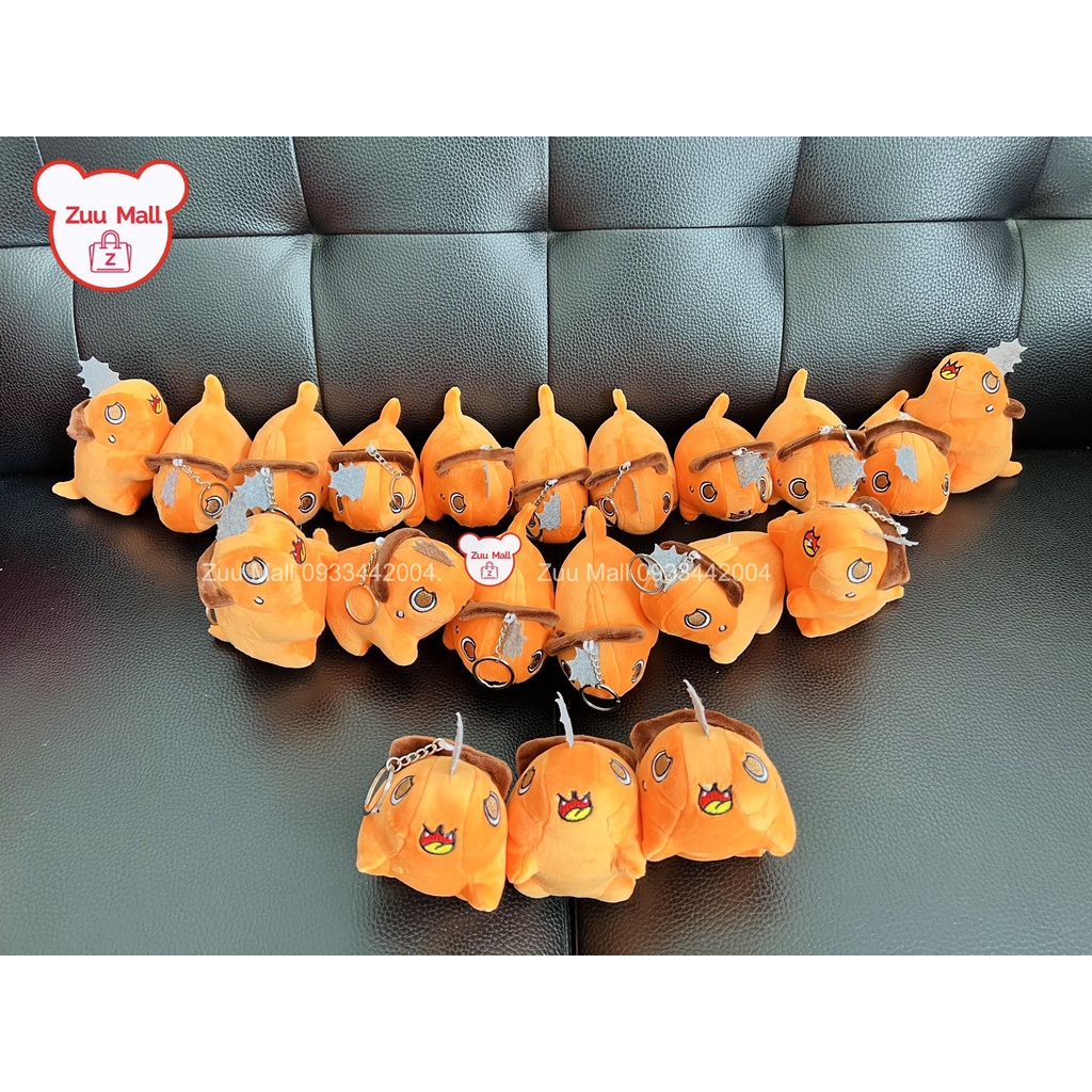 Móc khóa đủ loại - móc khoá chó răng cưa Pochita - móc khoá mèo - gấu dâu lotso
