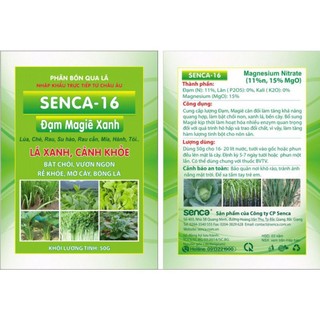 Phân bón senca 16