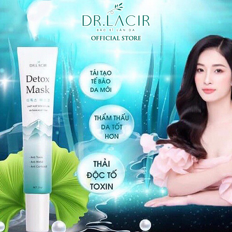 Mặt nạ thải độc DR.LACIR Detox mask 35g