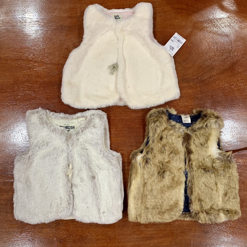 Áo ghile lông cao cấp dư xịn cho bé gái