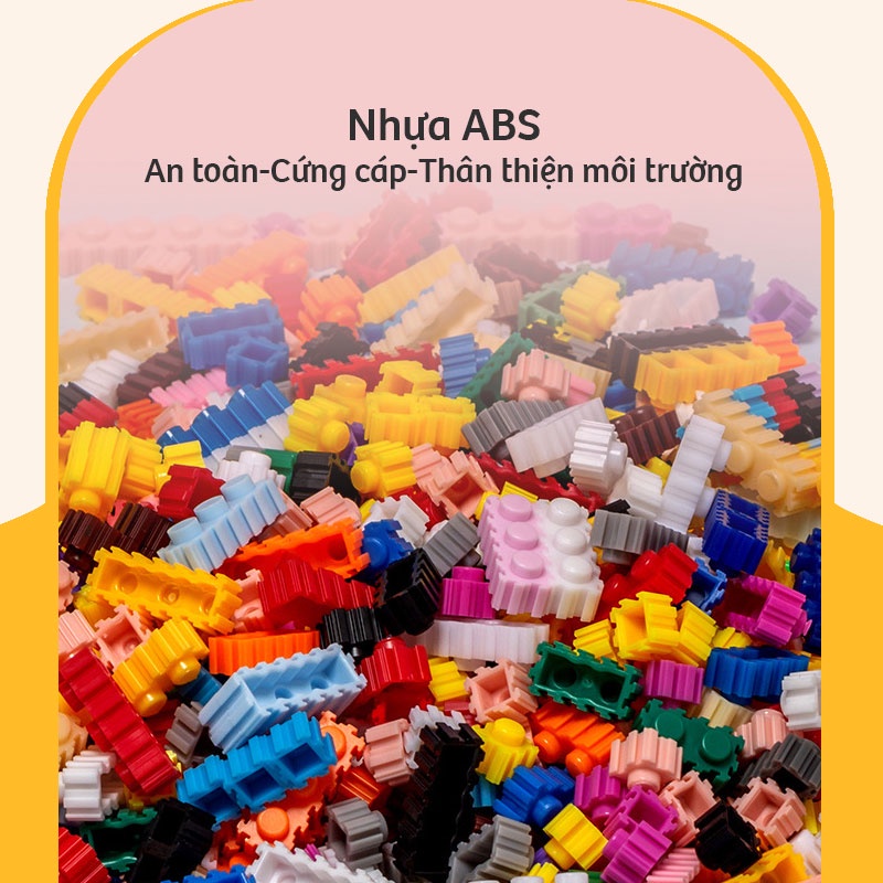 Đồ chơi Lego Gấu Bearbrick trắng, đồ chơi lắp ráp, mô hình lắp ráp Bearbrick 3D decor trang trí, quà tặng lego