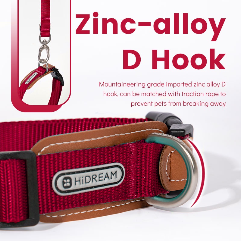 HamshMoc Vòng Cổ Mềm Mại Có Khóa An Toàn Tháo Gỡ Nhanh Cho Thú Cưng Cỡ Nhỏ / Vừa / Lớn