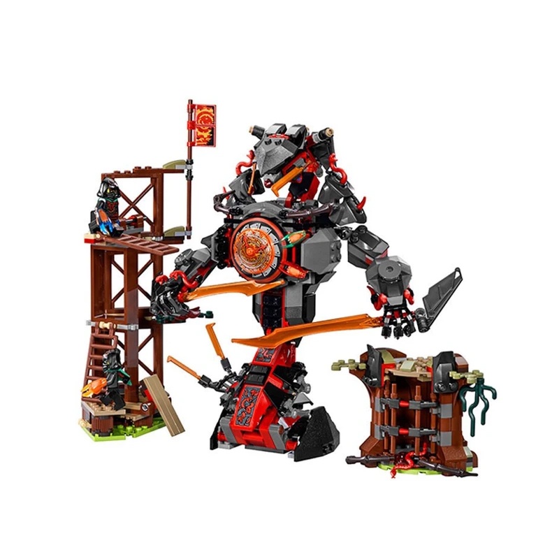 Bộ lắp ráp Ninja go Mech rắn của anh em thời gian 20593