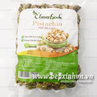 Hạt dẻ cười tách vỏ Classyfoods 250gr